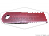 Nóż sieczkarni ruchomy ząbkowany 3mm fi 18 - HEMAS.PL CZĘŚCI FORTSCHRITT PANKÓW